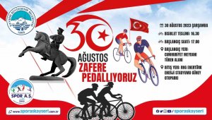 30 Ağustos için 'Zafere Pedallıyoruz' etkinliği düzenlenecek