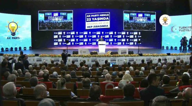 Başkan Büyükkılıç, AK Parti'nin 22. kuruluş yıl dönümü programına katıldı