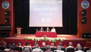 Başkan Büyükkılıç'tan Develi'de muhtarlarla istişare toplantısı