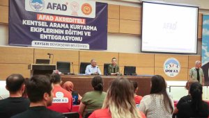 Büyükkılıç, Kentsel Arama Ekiplerinin Eğitimi ve Entegrasyonu Seminerine Katıldı