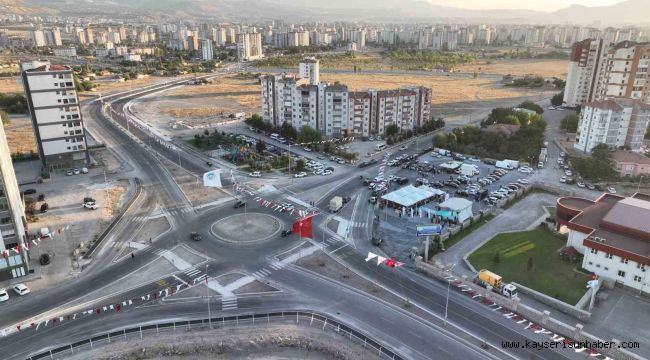 Büyükşehir'in 92 milyon TL'lik yoluna muhteşem açılış