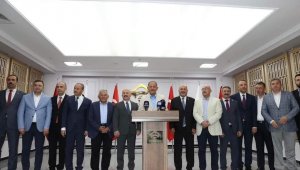 Kayseri OSB Yönetimi Adıyaman'da Deprem Konutları Temel Atma Törenine Katıldı