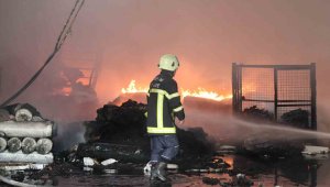 Kayseri'de fabrikadaki yangın kontrol altına alındı