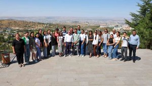 Kırgız öğrencilerden Hacılar'a ziyaret