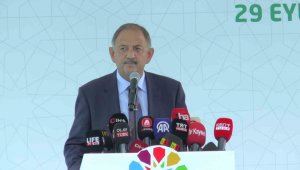 Bakan Özhaseki: "Dünyada Türkiye Cumhuriyeti ismi geçtiği zaman başımızın dik olduğu bir dönem başlamıştır"