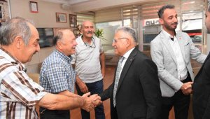 Başkan Büyükkılıç'tan CHP ve İYİ Parti'ye nezaket ziyareti