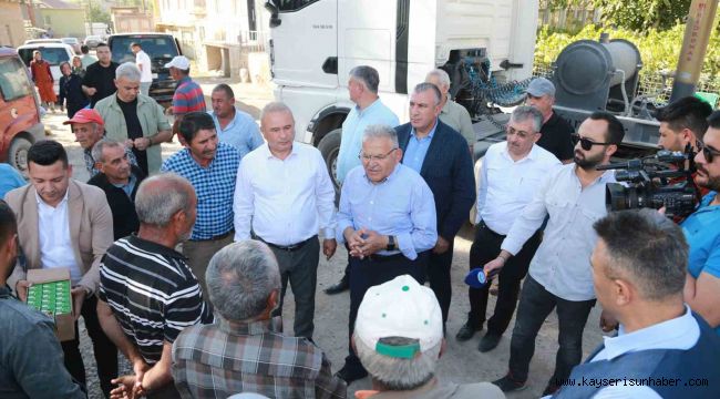 Başkan Büyükkılıç'tan Sarıoğlan ve Akkışla çıkarması