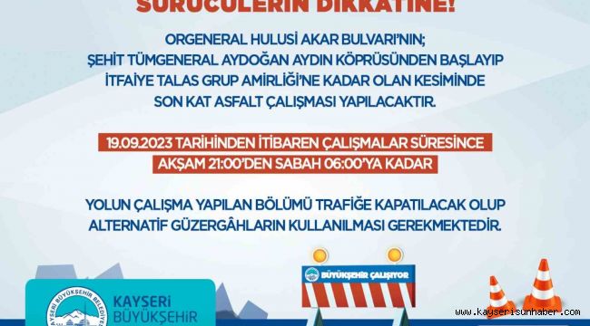 Büyükşehirden Ulaşım Konforu İçin Gece Mesaisi