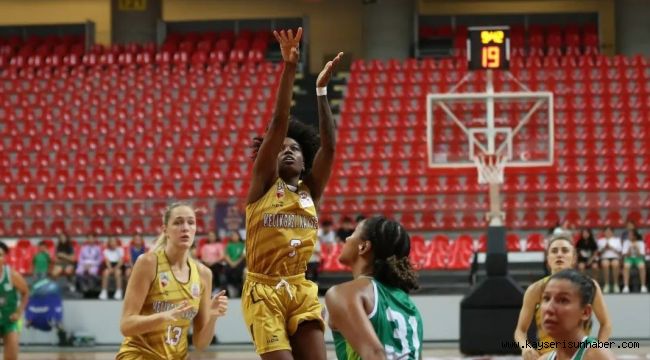 Erciyes Cup 1. Maç: Melikgazi Kayseri Basketbol: 65 - İzmit Belediyespor: 67