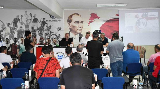 Kayseri Süper Amatör Küme fikstürü çekildi