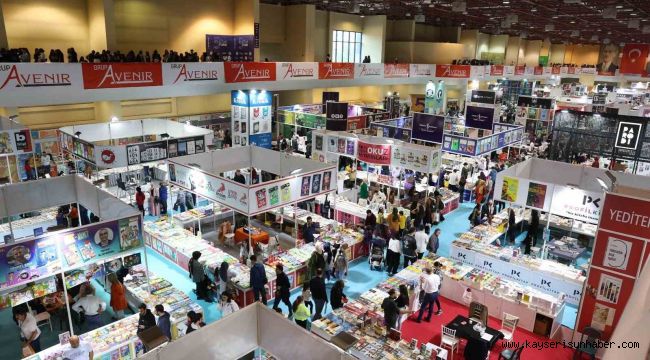 Kitapsever şehir Kayseri'de büyükşehirin 6. Kitap Fuarı başlıyor