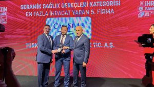 Turkuaz Seramik, 'İhracat Şampiyonları Ödül Töreni'nde Bir Başarıya Daha İmza Attı