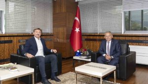 Başkan Büyükkılıç, Bahçelievler Belediye Başkanı Bahadır'ı Ağırladı