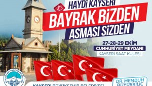 Büyükşehir vatandaşlara Türk Bayrağı dağıtacak