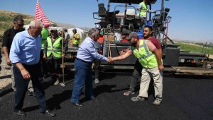 Başkan Büyükkılıç: "150 milyon TL'lik yolumuz hayırlı olsun"