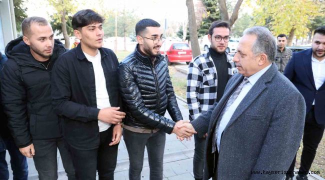 Başkan Yalçın'ın 'Genç Ofis' mesaisi