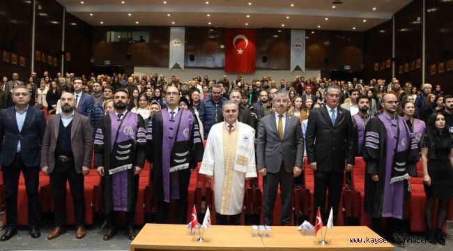 ERÜ Diş Hekimliği Fakültesi'nde önlük giyme töreni düzenlendi