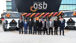 Kayseri OSB'nin araç filosuna 6 yeni araç eklendi