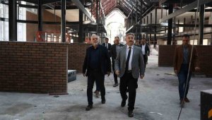 Kayseri'ye renk katacak Çarşı Melikgazi'de sona doğru