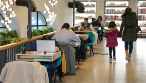 Uyumayan Kütüphane 500 bini geçti