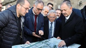 Bakan Özhaseki, Suriçi ve Cami Kebir Projelerini inceledi