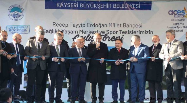 Büyükşehir'in Sağlıklı Yaşam Merkezi Ve Spor Tesisleri'ne muhteşem açılış