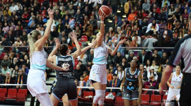 EuroCup Women Play-Off: Melikgazi Kayseri Basketbol: 81 - Movistar Estudiantes: 55