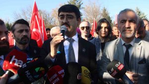 Kayseri şehitler için yürüdü