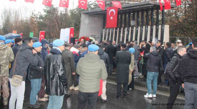 Kayseri şehitleri 7. yıldönümünde anıldı