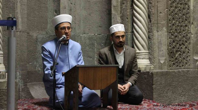 Kayseri'de şehitler için Mevlid-i Şerif okutuldu