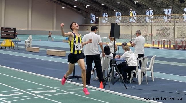 Kayserili sporcudan Türkiye rekoru