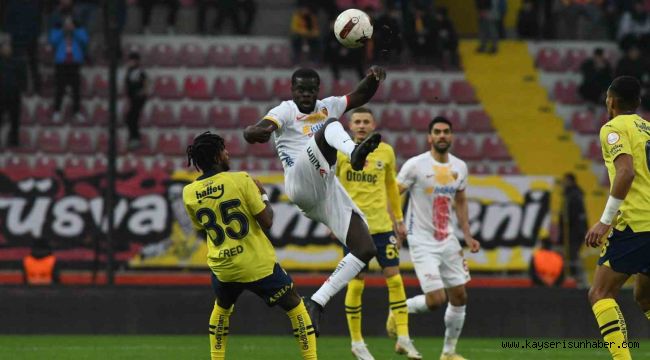 Kayserispor yenilgiyle başladı, yenilgiyle bitirdi