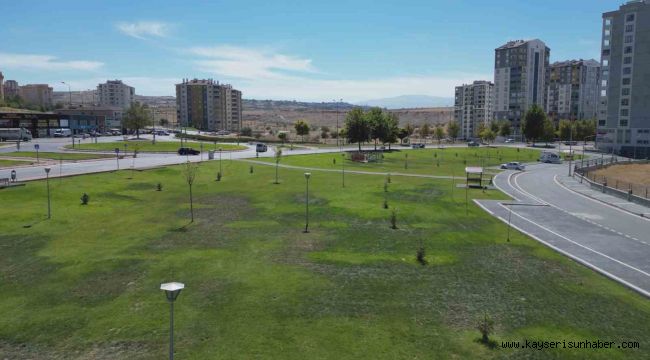 Melikgazi'den 5 yılda 270 park ve 3 milyon metrekare yeşil alan