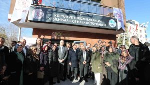 Yeşilhisar İlçe Halk Kütüphanesi açıldı
