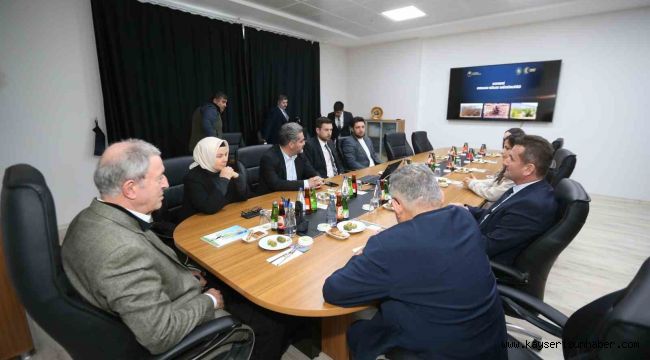 Akar ve Büyükkılıç'tan Orman Bölge Müdürü Çapkın'a ziyaret