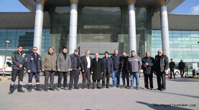 Başkan Büyükkılıç: "Yeni terminal binasını hayata geçireceğiz"