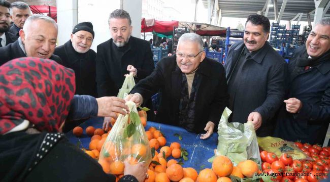 Başkan Büyükkılıç, Ziya Gökalp'te vatandaşlarla buluştu