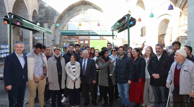 Başkan Büyükkılıç'tan esnaf ziyareti