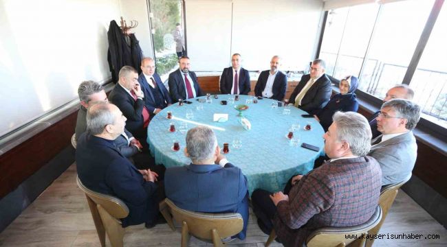 Başkan Büyükkılıç'tan "sanayi ve ticaret" zirvesi