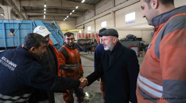 Başkan Çolakbayrakdar, "Atölyemiz, fabrika gibi birçok alanda hizmet üretiyor"