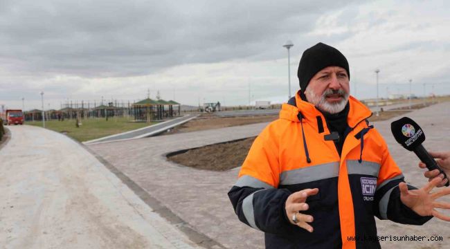 Başkan Çolakbayrakdar: "Şehrin en gözde yerine, millet bahçesi kazandırıyoruz"
