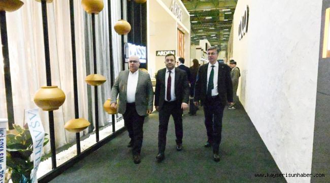 Başkan Yalçın: "Kayseri firmalarımızın mobilya sektöründeki gücünü dünya biliyor"