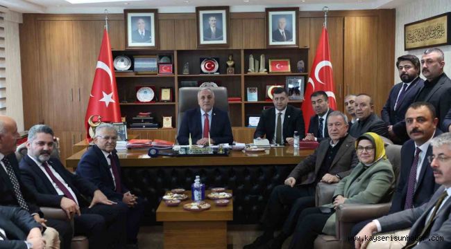 Büyükkılıç: "Hep birlikte Cumhur'uz, hep birlikte Kayseri'yiz diyeceğiz"