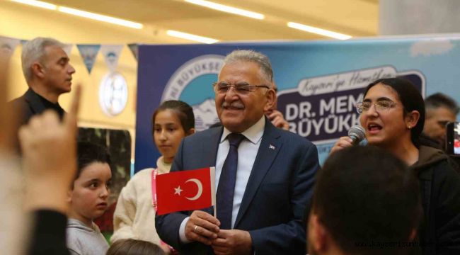 Büyükşehir'in Sömestr Tatil Şenliği'nde minikler çok eğlendi