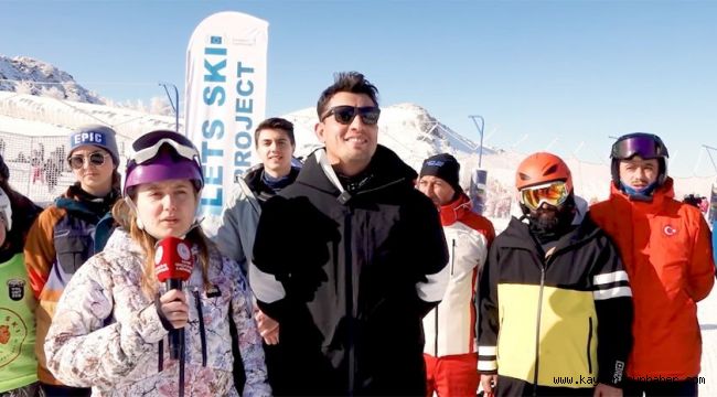 Erasmus Sport Projesi'nin ilk ayağı Erciyes'te