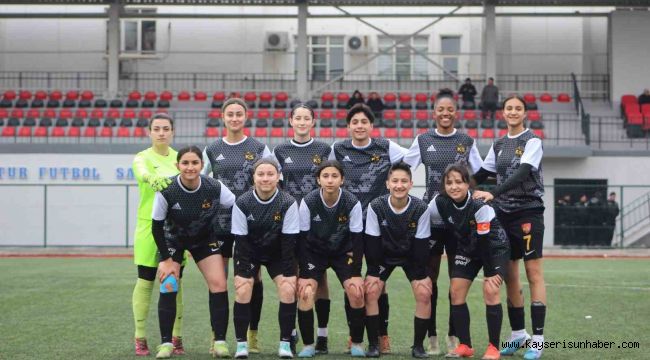 Kayseri Kadın FK deplasmanda farklı kazandı