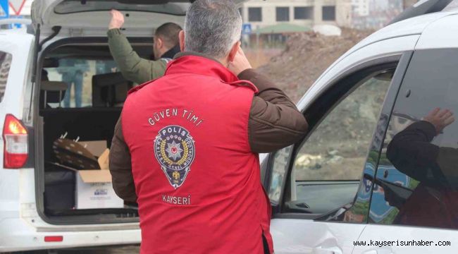 Kayseri polisinden "Dar Alan" Uygulaması: 741 şahıs sorgulandı