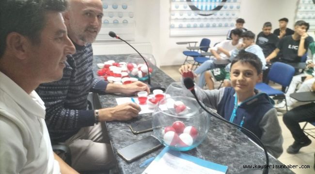 Kayseri U-17 fikstür çekimi 8 Ocak'ta yapılacak