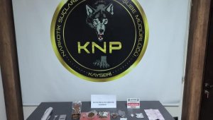 Kayseri'de 1 ayda 7.5 kilo uyuşturucu ele geçirildi