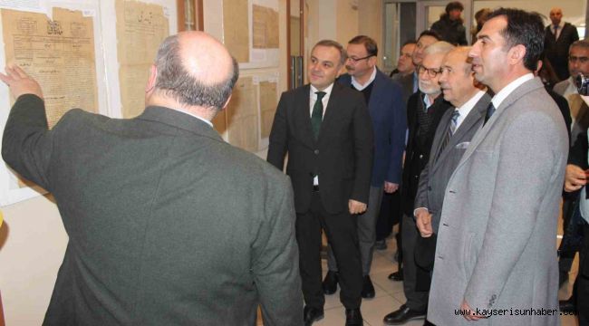 Kayseri'de 114 yıl önce yayınlanan gazete bu sergide